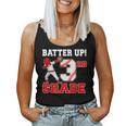3Rd Grade Back To School Batter Up Baseball Boys Students Women Tank Top
