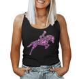 Amante De Los Caballos Chica Cabalgatas Es Camiseta sin mangas para mujer