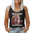 Ausser Betrieb X Geduldsfaden Gerissen Squirrel Coffee Tank Top Frauen