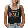 Back To School Teacher Student Math Is My Jam Women Tank Top