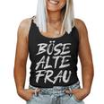 Bad Old Woman Skull Tank Top Frauen