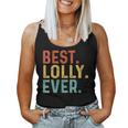Best Lolly Ever Retro Vintage Unique For Lolly Women Tank Top