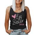 Big Sister Ich Werde Große Schwester 2025 Lettering Girl's Tank Top Frauen