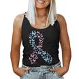 Butterfly Ribbon Pregnancy And Infant Loss Awareness Month Women Tank Top