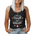 Children's Mei Dirndl Is In Da Wäsch Girl's Slogan Madl Bayern Tank Top Frauen