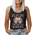 Christmas Women's Ho Ho Hol Mir Mal Ein Bier Xmas Tank Top Frauen