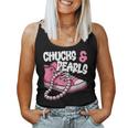 Chucks And Pearls 2024 Cool Women Women Tank Top
