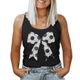 Cute Coquette Bow Game Day Soccer Mom Life Team Sports Women Tank Top
