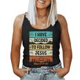 I Have Decided To Follow Jesus 2024 Baptism Christian Women Tank Top