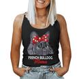 Donna Bulldog Francese Mama Frenchie Mistress Con Collo A Canotta da donna