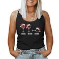 Drink Drank Drunk Wine Glasses Wine Lover Christmas Tank Top Frauen