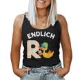 Endlich Rente Duck Retirement Pensioner Women's Tank Top Frauen