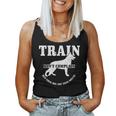 Entrenador De Perros Divertido Entrenamiento De Perros Cuello Camiseta sin mangas para mujer