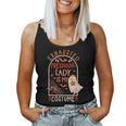 Exhausted Pregnant Lady Costume Halloween Pregnancy Mom Women Tank Top