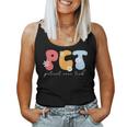 Patient Care Tech Groovy Pct Patient Care Technician Women Tank Top