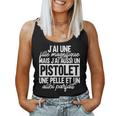 Homme Papa Drole J'ai Une Fille Magnifique Fête Des Pères Débardeur pour femme