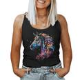 Horse Forillage Children & Horse Lovers Tank Top Frauen