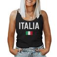 Italia Bandera Hombres Es Niños Italia Camiseta sin mangas para mujer