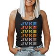 Jvke Colorful With Butterfly And Snake Vintage Retro Women Tank Top
