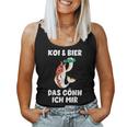 With Koi Carp Garden Pond Koi & Beer Das Gönn Ich Mir Tank Top Frauen