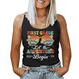 Let The 1St Grade Adventure Begin First Grade Teacher Women Tank Top