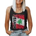 Libanon Flag Women's Children's Libanon Tank Top Frauen