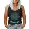 Namaste Lotus Flower Spiritual Yoga Om Canotta da donna