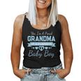 New Baby Announcement Boy 1St Time Grandma Women Tank Top