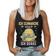 Nightdress Ich Schnarche Nicht Ich Quake Sleep Duck Tank Top Frauen