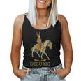 Oficial Romano A Caballo Decurio Camiseta sin mangas para mujer