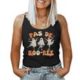Pas De Boo-Rée Ghost Ballet Dancer Halloween Dance Teacher Women Tank Top