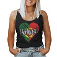 Portugal For Portuguese Heart Flag For Portugal Tank Top Frauen