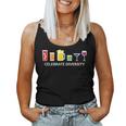Rainbow Lgbt Drinking Celebrate Diversity Beer Women Tank Top