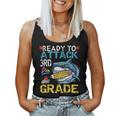 Ready To Attack 3Rd Grade Shark 3Rd First Day School Women Tank Top