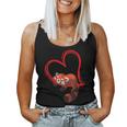Red Pandaalentine Uomini Donne Bambini Rosso Panda Amante Canotta da donna