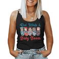 Red White Baby Boom Mother Baby Nurse Nicu Nurse 4Th Of July Women Tank Top