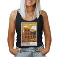 Regalos Del Imperio Romano Antiguo Y Lindo Coliseo De Roma De Dibujos Animados Camiseta sin mangas para mujer