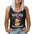 Reindeer Was Ausverkauft Duck Christmas Slogan Tank Top Frauen