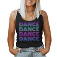 Retro Dance I Love Dancing Dancer N Student Dance Teacher Women Tank Top