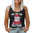 Santa Claus Beer Christmas Ho Ho Hol Mir Mal Ein Bier Tank Top Frauen