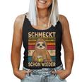 Schmatz Schon Wieder Bier Drinker Sauf Sloth S Tank Top Frauen