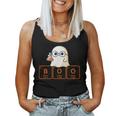 Science Teacher Ghost Halloween Chemistry Boo Elements Women Women Tank Top