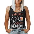 Sono Solo Una Ragazza Che Ama Il Cocktail Di Negroni Canotta da donna