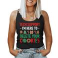 Tech Support Christmas Cookies Christmas Women Tank Top