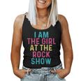 Vintage I Am The Girl At The Rock Show Rock Music Lover Women Tank Top