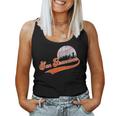 Vintage San Francisco Skyline Game Day Retro Baseball Women Tank Top