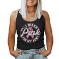 I Wear Pink For My Aunt Breast Cancer Awareness Women Tank Top
