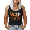 Wine Turkey Family Wtf Thanksgiving Women Tank Top
