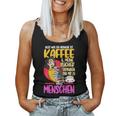 Women's Alles Was Ich Brauche Ist Kaffee & Meine Büchs Tank Top Frauen