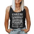 Women's Chefin Wir Habenersucht Für Sie Das Beste Zu Finden German Tank Top Frauen